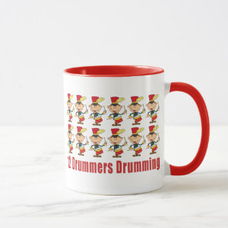 Mug 12 tambours tambourinant des broussailles