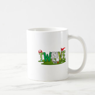 Mug 12e Anniversaire Golf Thème 12 ans Enfants Sport P