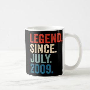 Mug 13 Ans Cadeaux Légende Depuis Juillet 2009 13e Bir