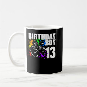 Mug 13 ans Paintball Anniversaire Jouets 13e Gif