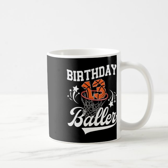 Mug 13e anniversaire de Sketll Treize ans Sketll jouer (Droite)