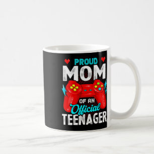 Mug 13e anniversaire Fière Maman Officielle Adolescent