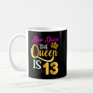 Mug 13e anniversaire Filles 13 ans Adolescent officiel