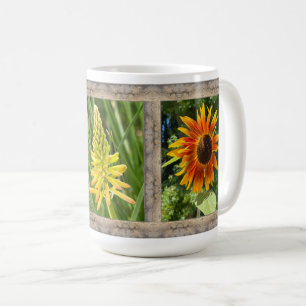 Mug  15 oz. Bouge de café aux tournesols
