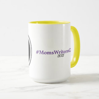 Mug 15 oz jaune/pourpre