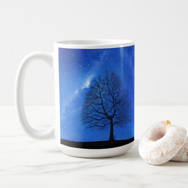 Mug 15 oz - "Les cieux se déclarent" (Avec donut)