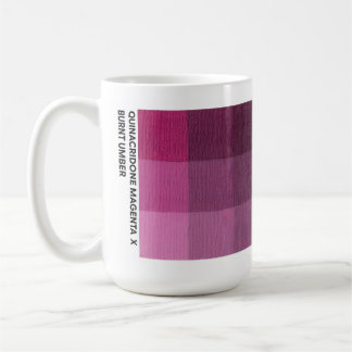Mug 15 oz Magenta de Quinacridone x Terre de Sienn