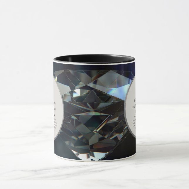 Mug 15ème anniversaire d'Ordination Cristal - TOUTE CL (Centre)