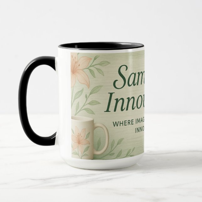 Mug 15oz customisez votre regard de mug (Gauche)
