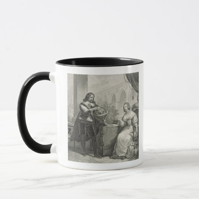 Mug 1626-89) reines de Christina (de la Suède, d'une (Gauche)