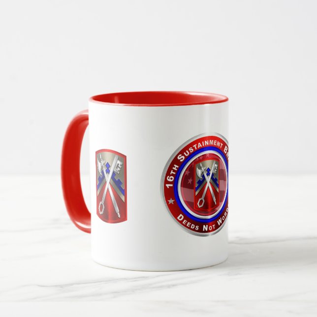 Mug 16e brigade de soutien (Devant gauche)