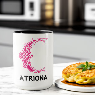 Mug 16e siècle Celtic Knot Capitale décorative C