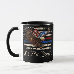 Mug 1776 Nous Le Peuple 4 juillet Aigle Bald