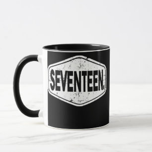 Mug 17e anniversaire de garçon ou fille 17 ans