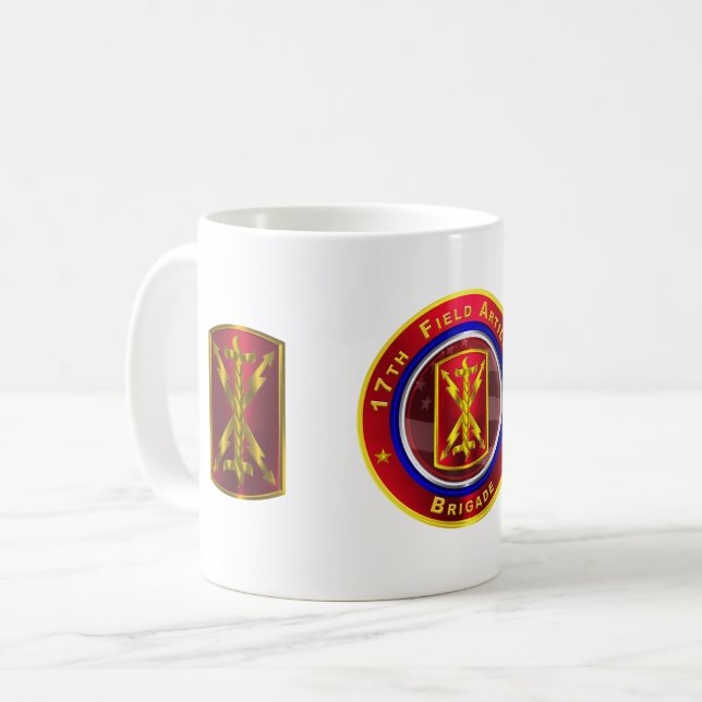 Mug 17e brigade d'artillerie de campagne "Thunderbolt" (Devant gauche)