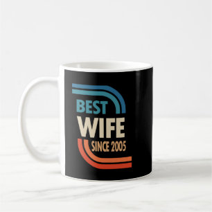 Mug 17ème anniversaire de Mariage Meilleure femme depu