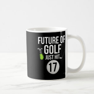 Mug 17ème Anniversaire Golf T Chemise 17 Anniversaire