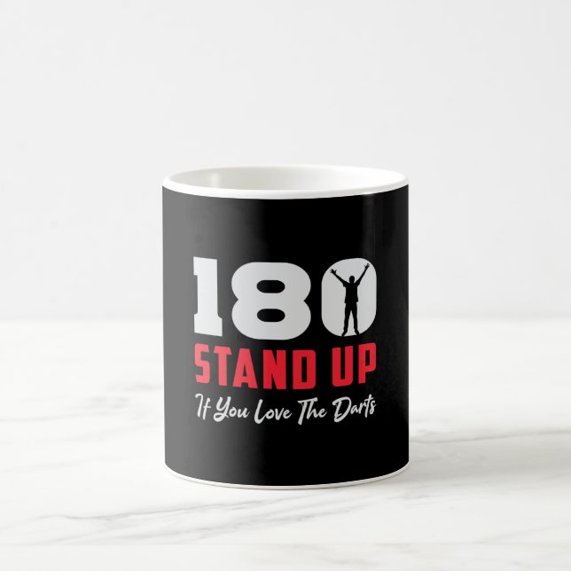 Mug 180 fléchettes Arrière-plan de fléchettes en bulle (Centre)