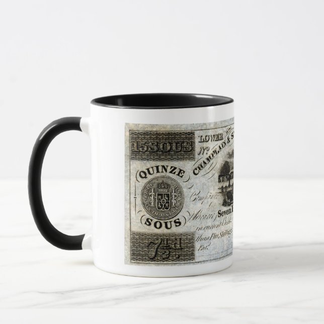 Mug 1837 Monnaie ferroviaire canadienne (Gauche)