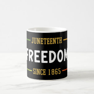 Mug 1865, 1865, fête de la liberté noire