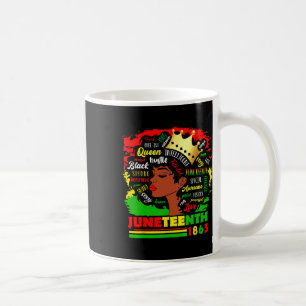 Mug 1865, 1865, Fierté Célébrer les femmes noires Afri