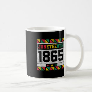 Mug 1865 Femmes Hommes de la 1865 Liberté afro-américa
