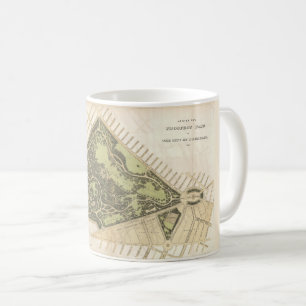 Mug 1870 Prospect Park Map
