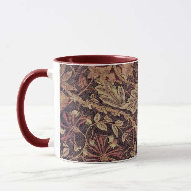 Mug 1876 Vintage William Morris Honeysuckle (Gauche)