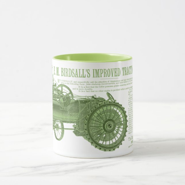 Mug 1889 Ferme de tracteur à vapeur d'Birdsall (Centre)