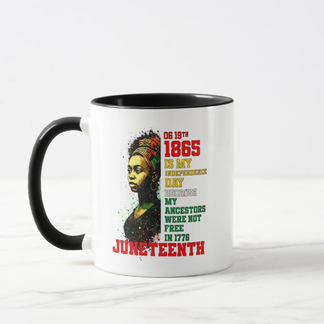Mug 18 juin 1865 Fête de l'Indépendance (Gauche)