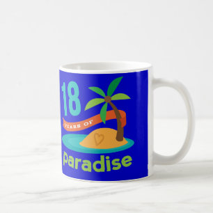 Mug 18ème Cadeau drôle d'anniversaire de mariage