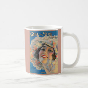Mug 1917 Fillette de mine couverture musicale