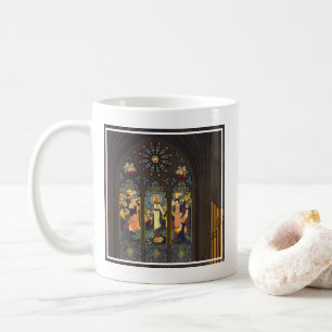 Mug 1923 Affiche D'Une Église Avec Fenêtre En Verre Ti