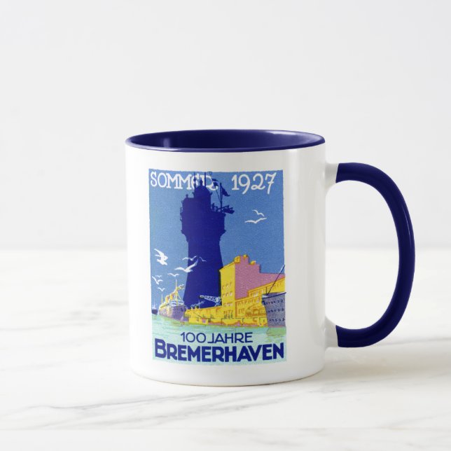 Mug 1927 Bremerhaven Allemagne (Droite)