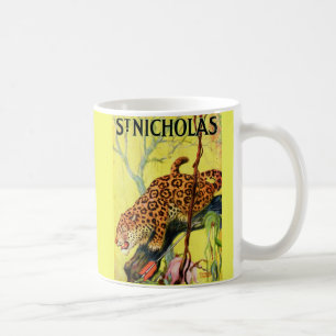 Mug 1929 Revue Saint-Nicolas couverture léopard