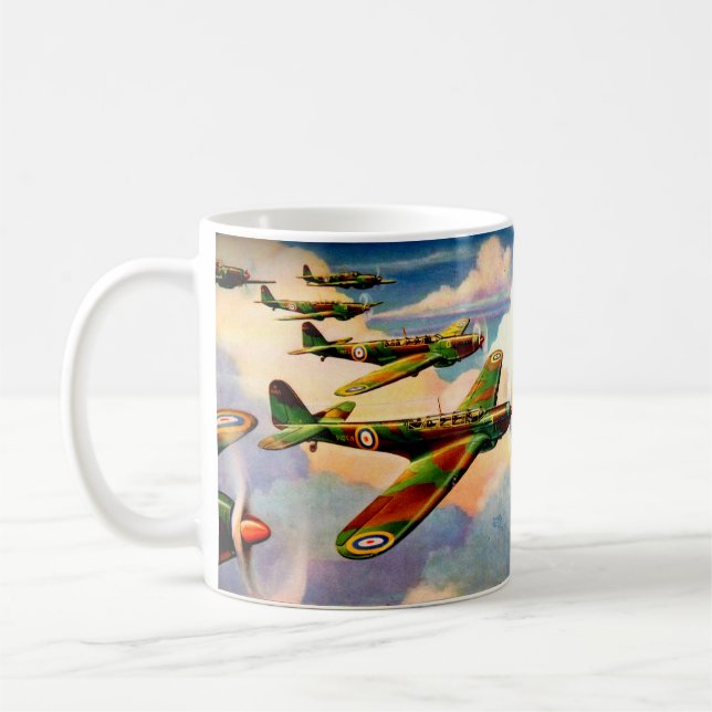 Mug 1939 British Fairey Junior Medium Bomber (Gauche)