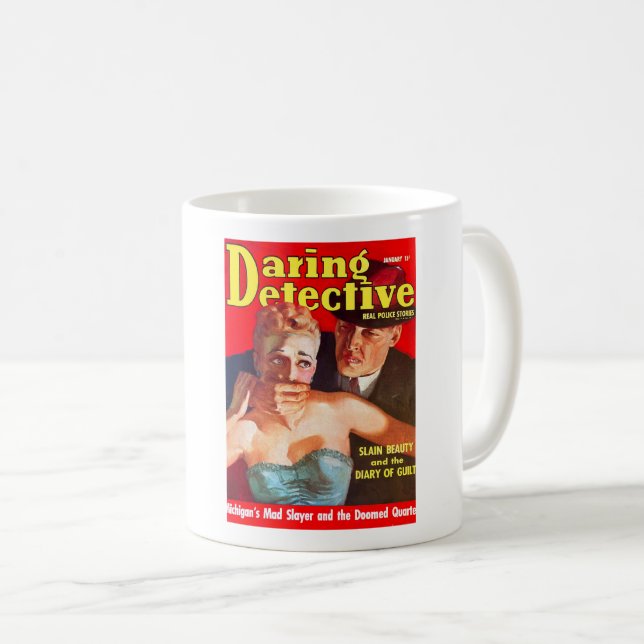 MUG 1940 LURID DÉTECTIVE MAG COVER (Devant droit)