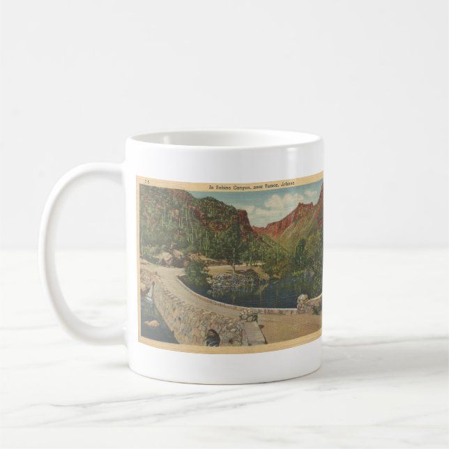 Mug 1942 Sabino Canyon, Tucson, AZ (Gauche)