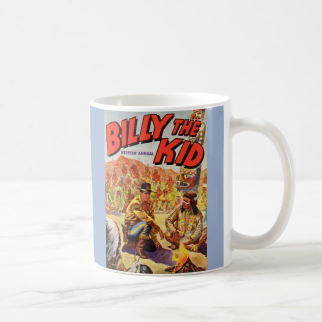 Mug 1955 Billy the Kid Western Couverture annuelle (Droite)
