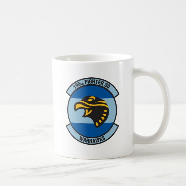 Mug 195th Escadron de chasse de Warhawks (Droite)