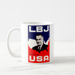 Mug 1964 LBJ pour les Etats-Unis