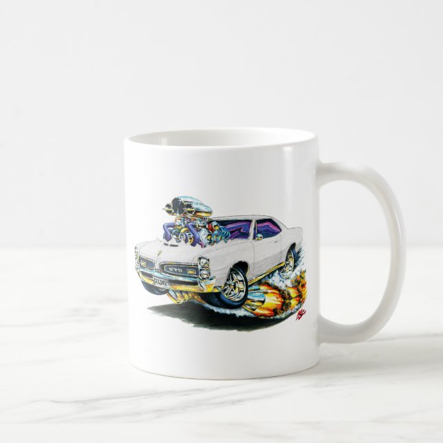 Mug 1966-67 voiture de blanc de GTO (Droite)