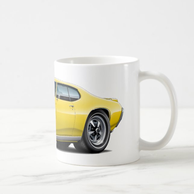 Mug 1968-69 voiture jaune de GTO (Droite)