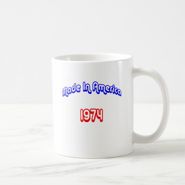 Mug 1974 a fait en Amérique (Droite)
