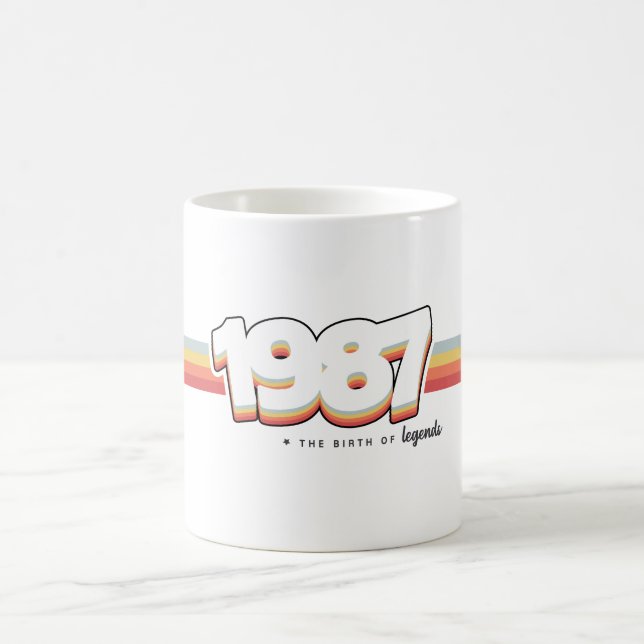 Mug 1987 La naissance des légendes (Centre)