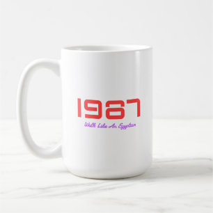 Mug 1987 Meilleure Chanson, Marchez Comme un Égyptien