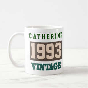 Mug 1993 Année de naissance - Fête d'anniversaire
