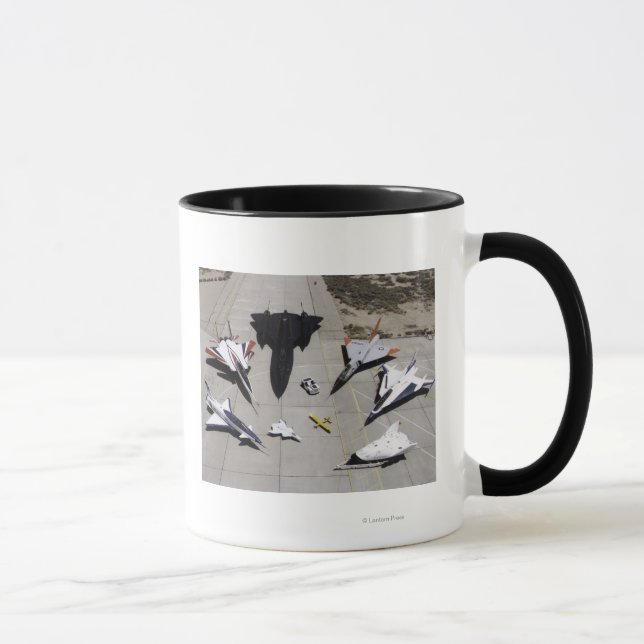 Mug 1997 Flotte d'aéronefs de recherche Dryden sur la  (Droite)