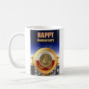 Mug 19 ans NOM PERSONNALISÉ AA Coin Vous êtes un gagna