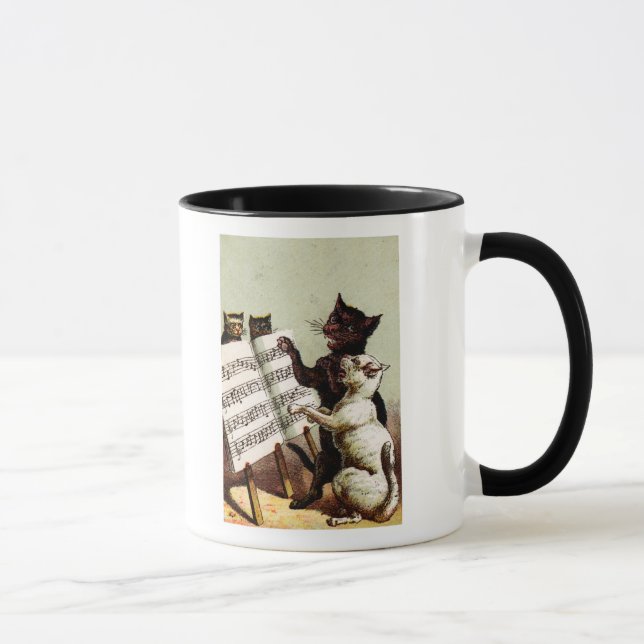 Mug 19e C. Chats chanteurs (Droite)